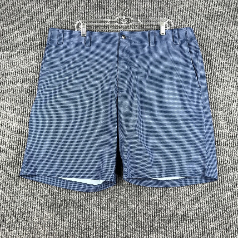 Callaway Shorts Mens Size 40 Blue Geometric Golf Performance Casual Outdoor